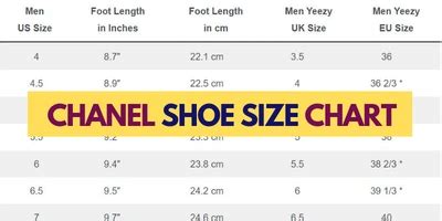 chanel like heels|chanel slingback size chart.